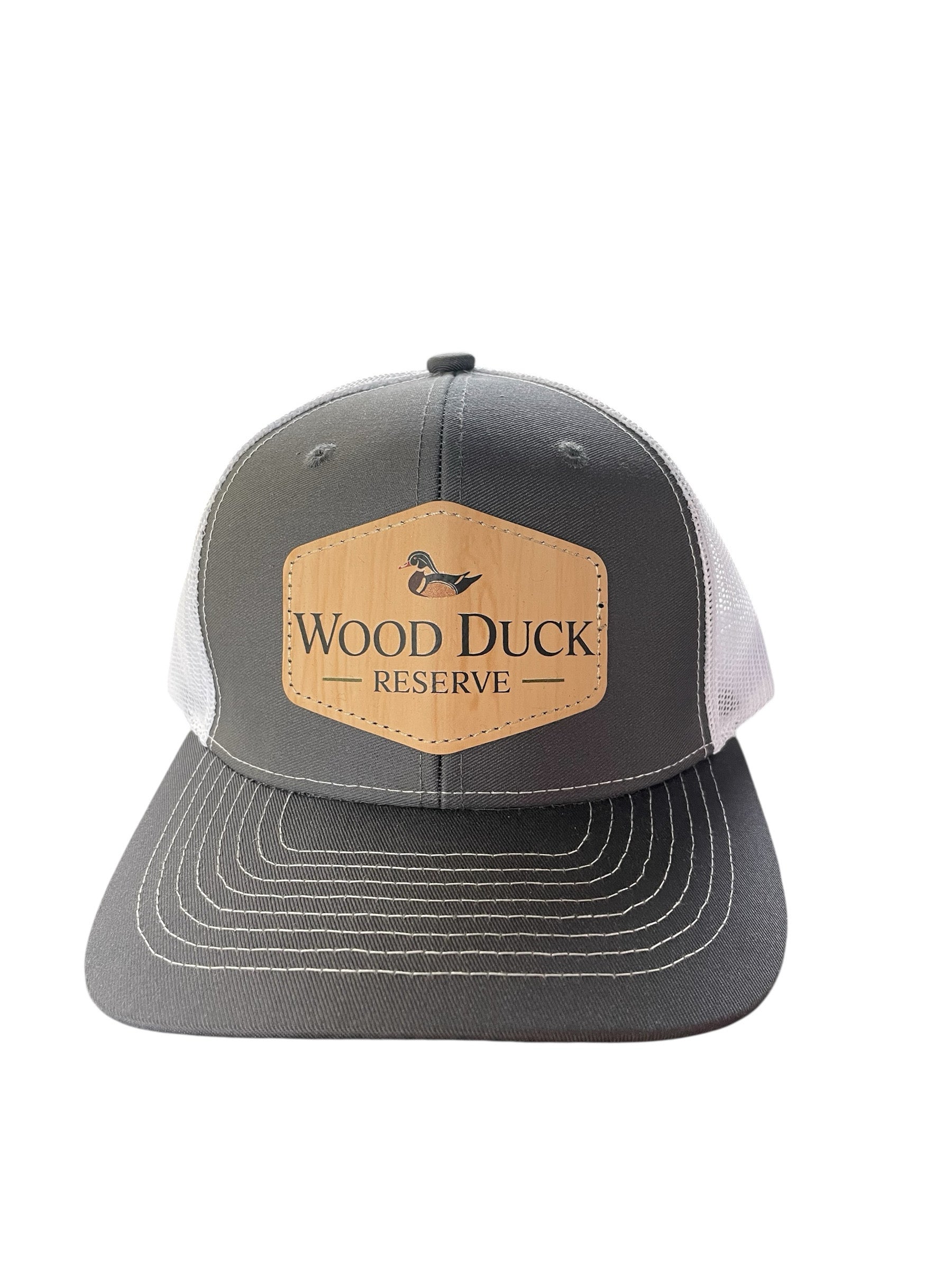 Grey and White Trucker Hat